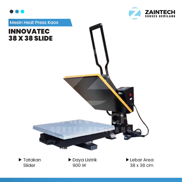 Serupa Mesin Heat Press Kaos INNOVATEC 38 X 38 Slide